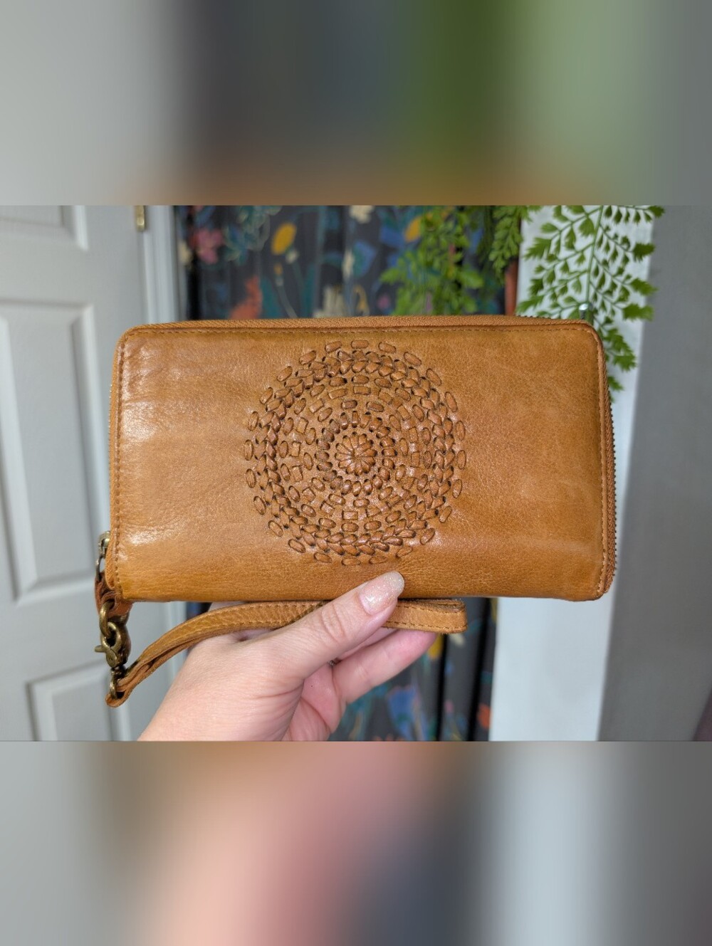 Vilenca Holland Soft woven leather wallet